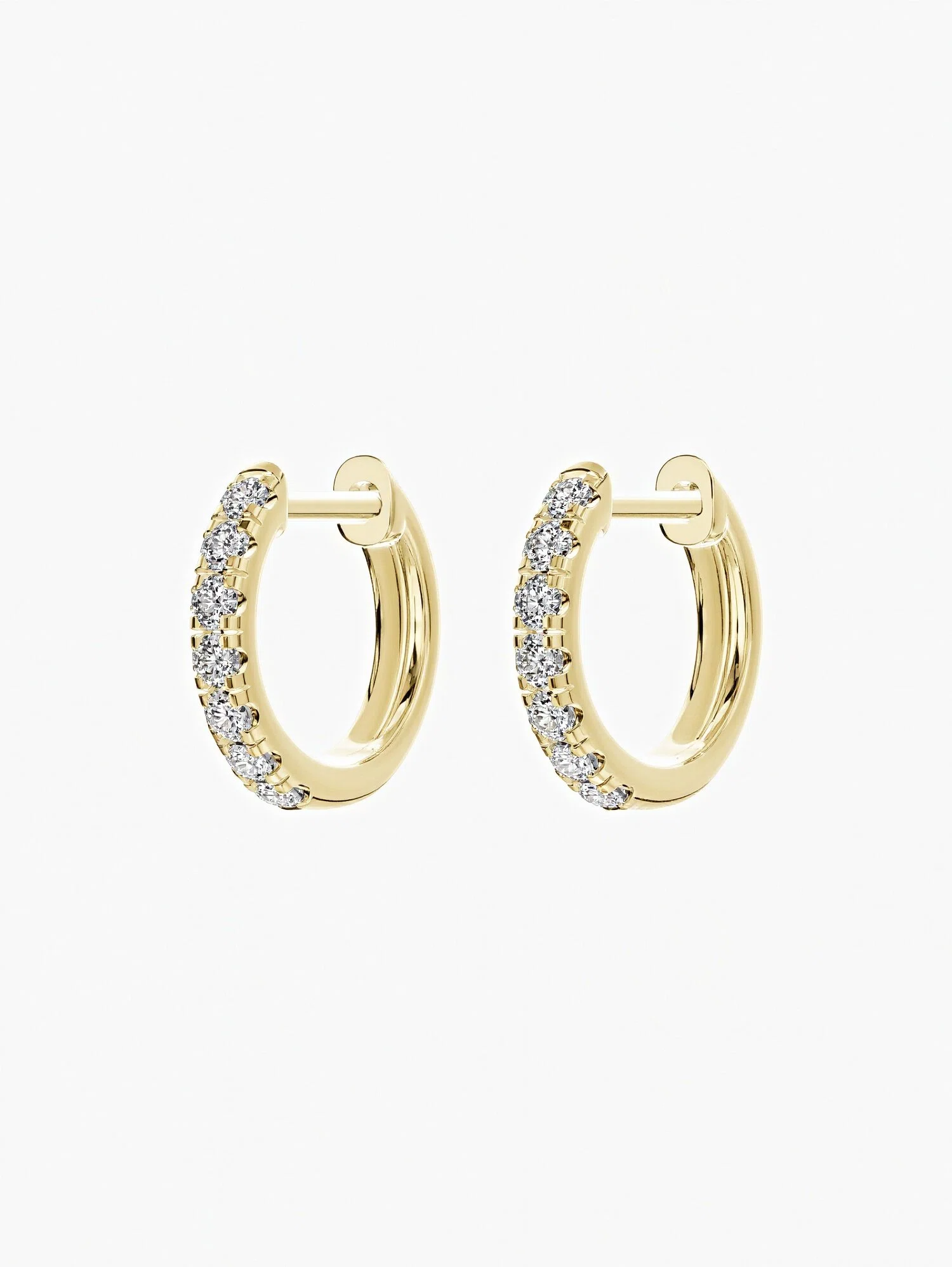 Leni Moissanite Hoops