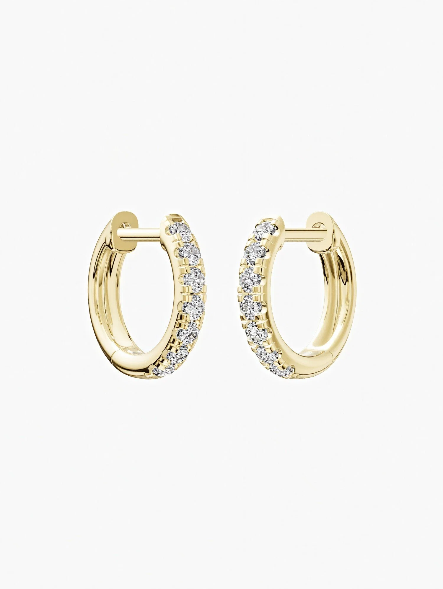 Leni Moissanite Hoops