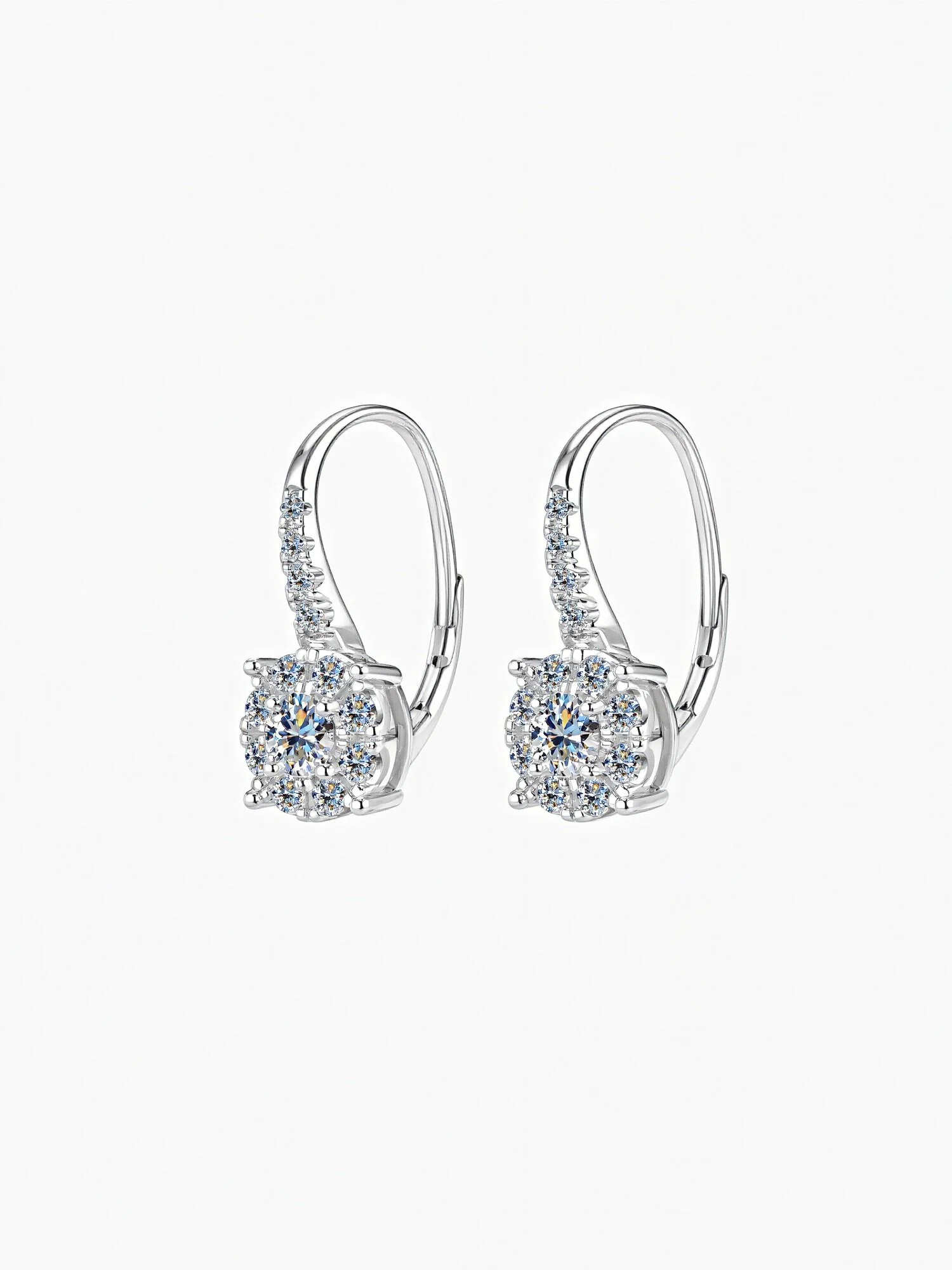 Daphné Moissanite Hoops