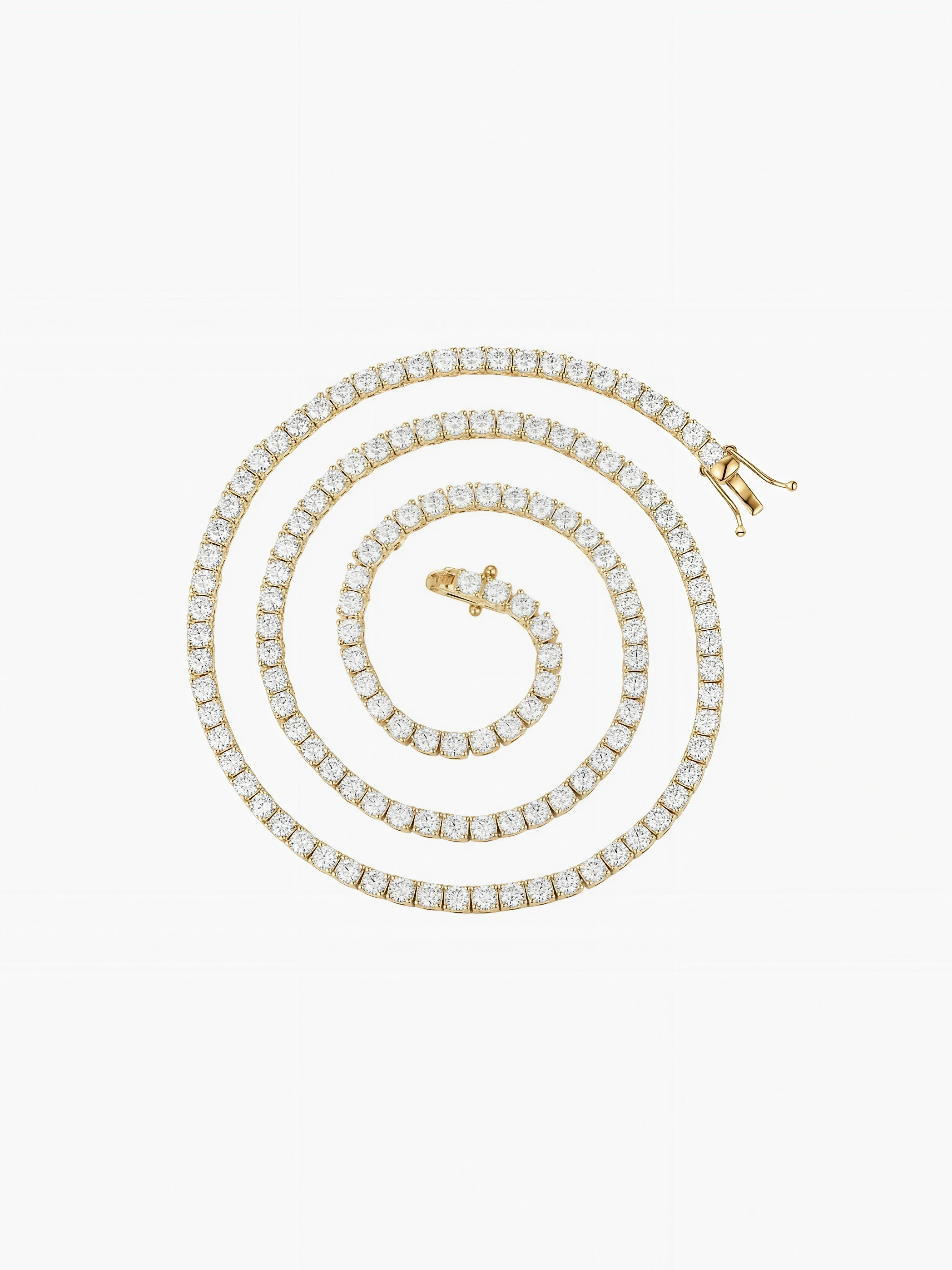 Goat Moissanite Necklace