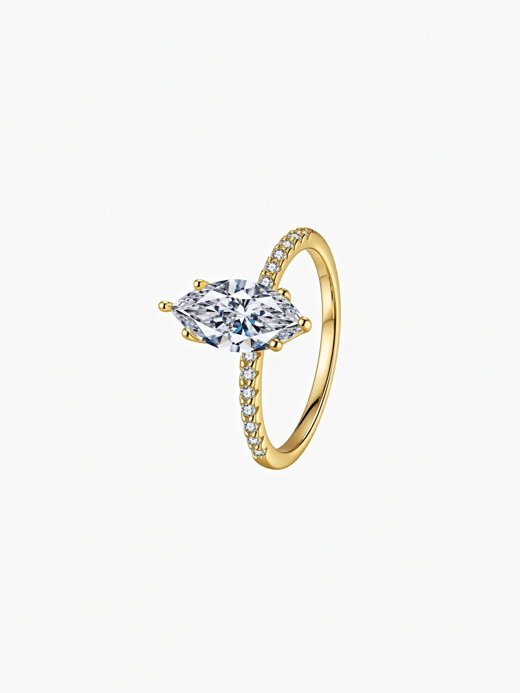 Anaïs Moissanite Ring