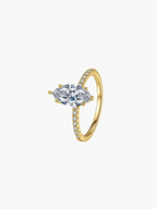 Anaïs Moissanite Ring