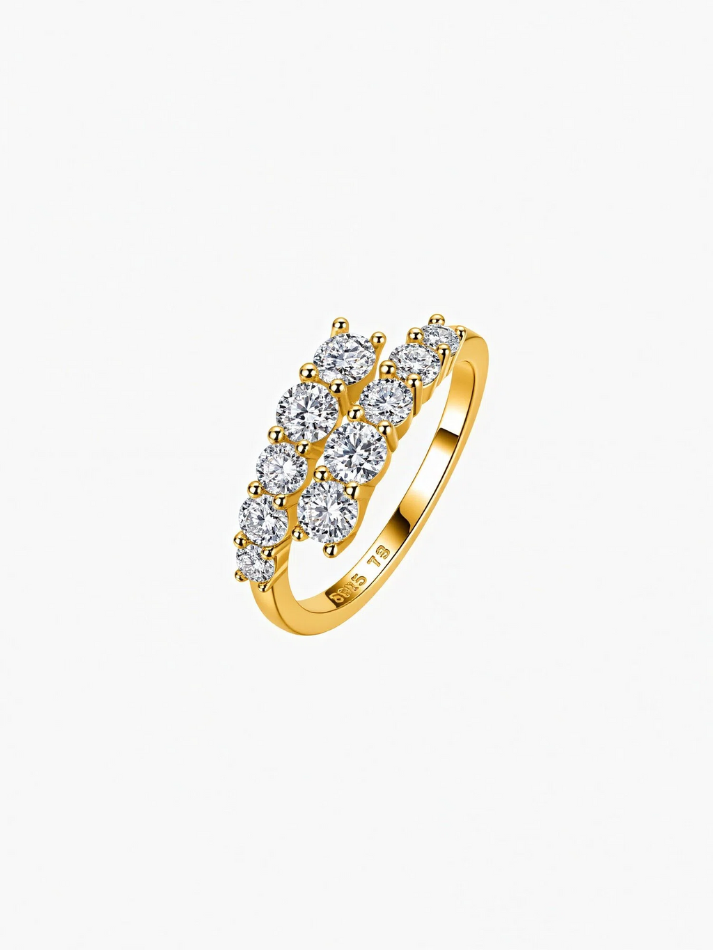 Hariette Moissanite Ring