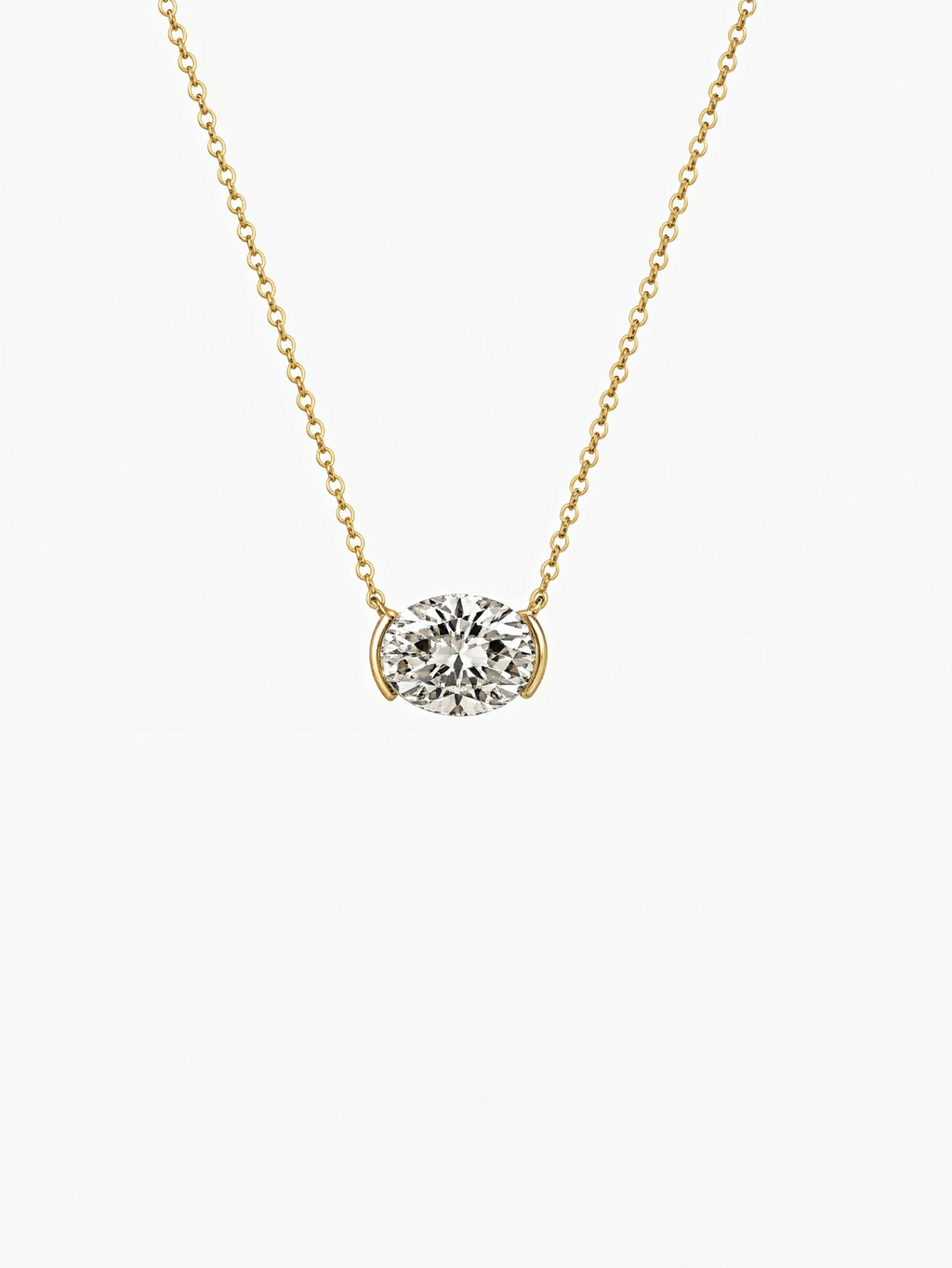Lisette Moissanite Necklace