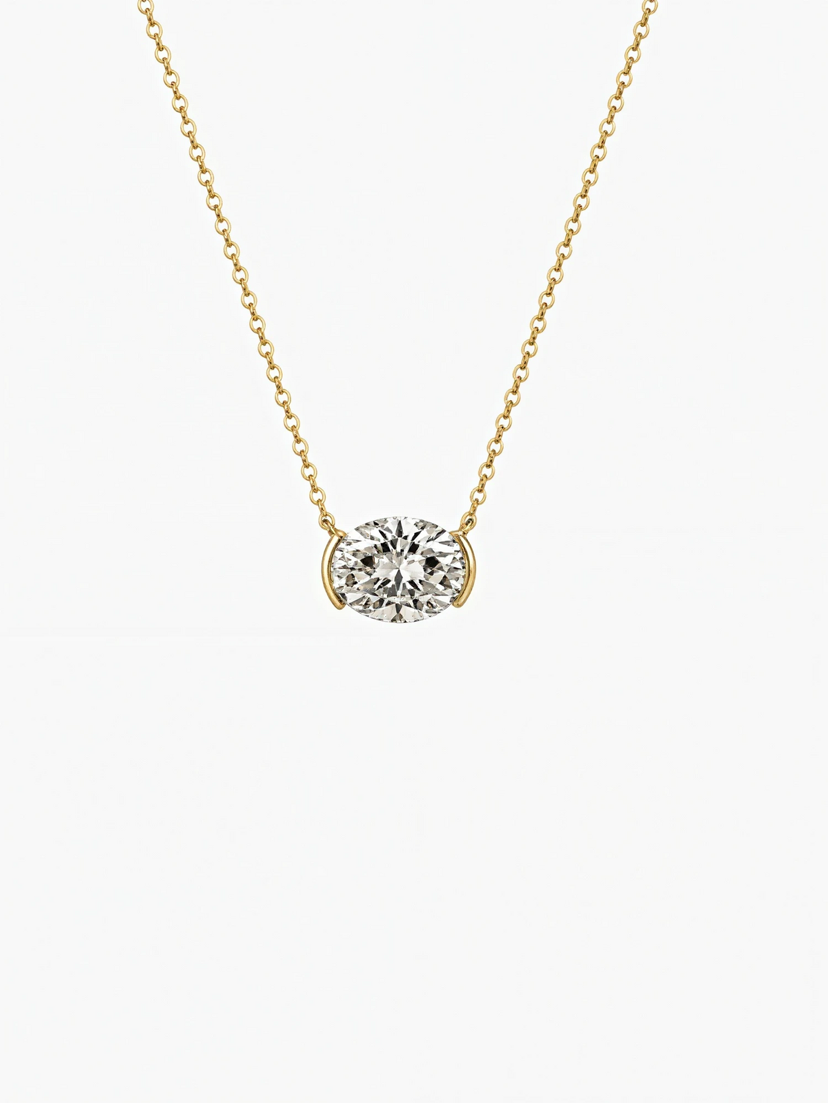 Lisette Moissanite Necklace