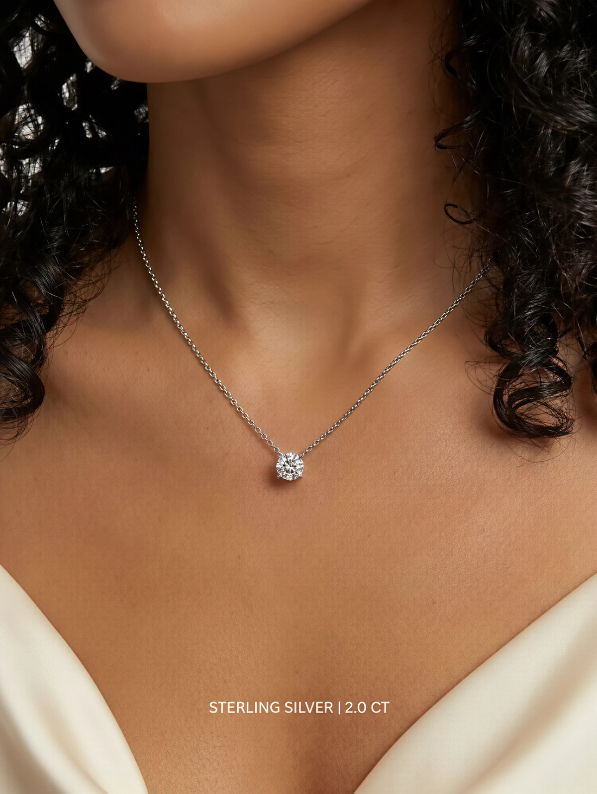 Amara Moissanite Necklace