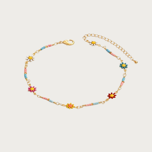Petal Party Anklet
