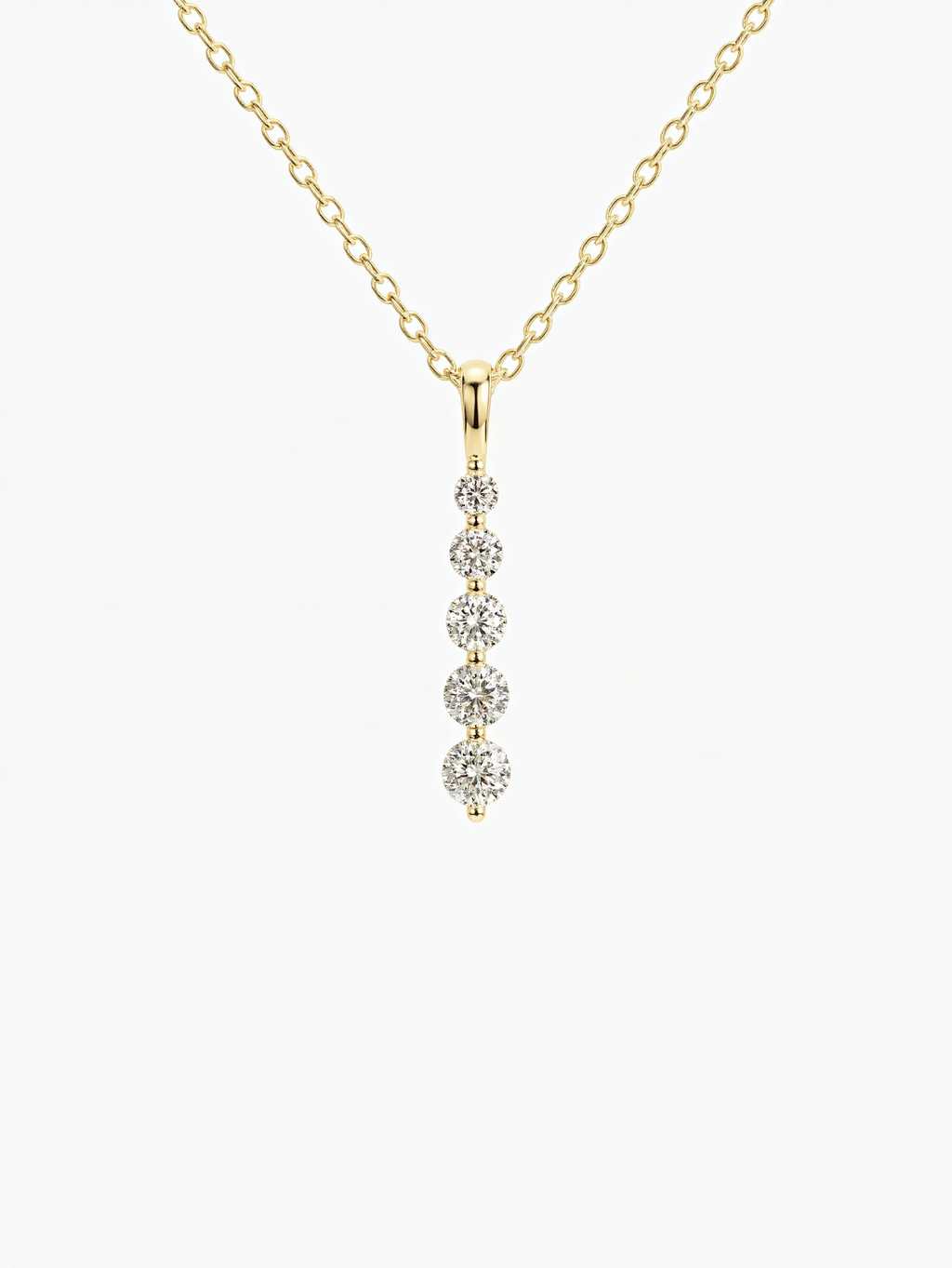 Sevra Moissanite Necklace
