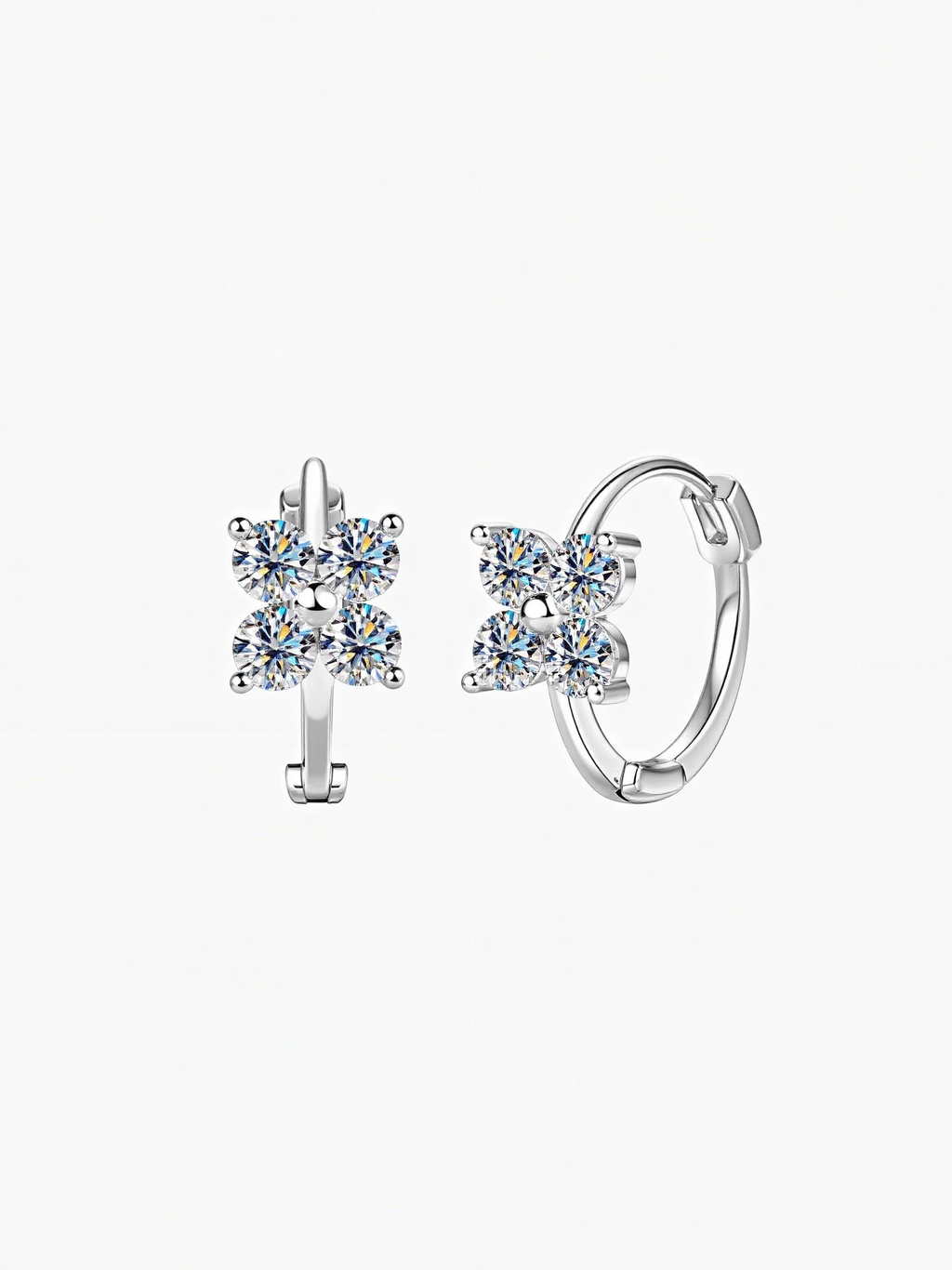 Miss Fortune Moissanite Hoops