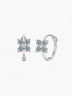 Miss Fortune Moissanite Hoops