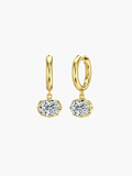 Hailey Moissanite Earrings