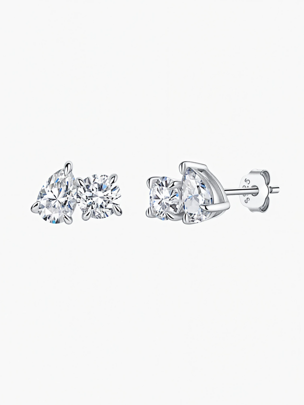 Noé Toi Et Moi Moissanite Studs