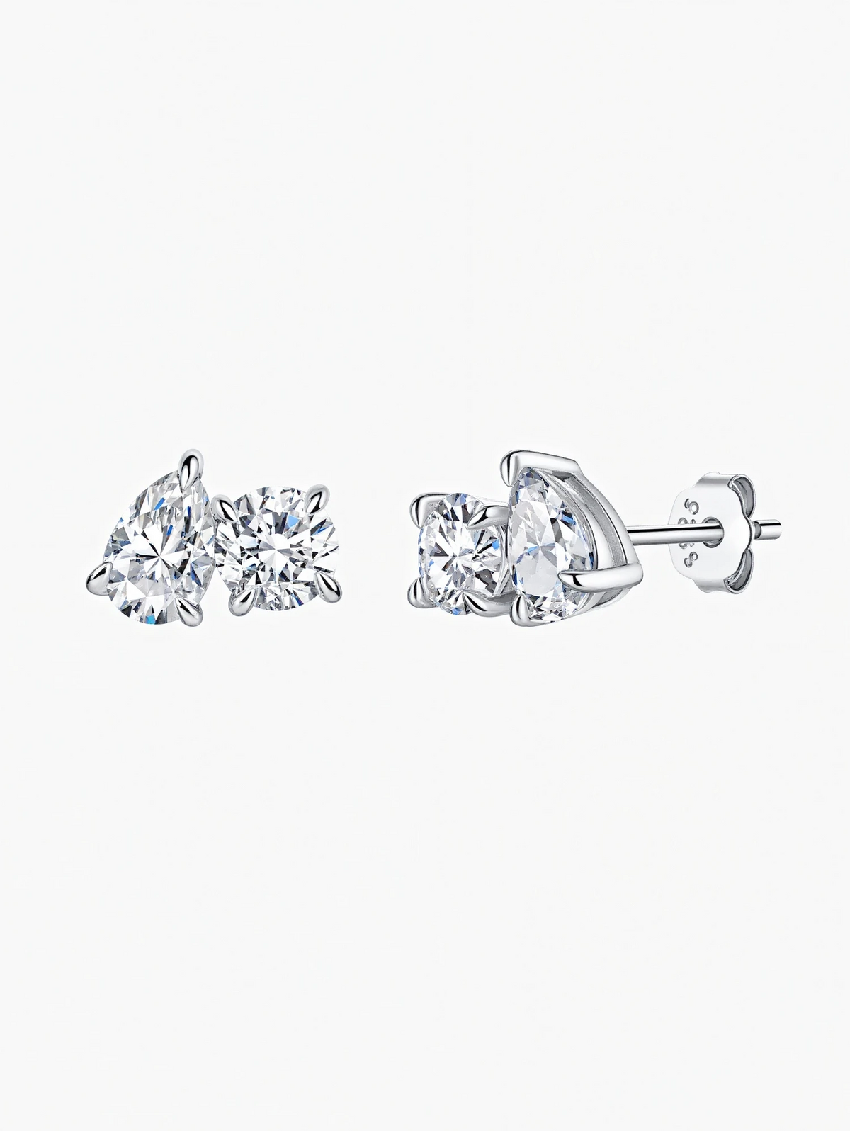 Noé Toi Et Moi Moissanite Studs