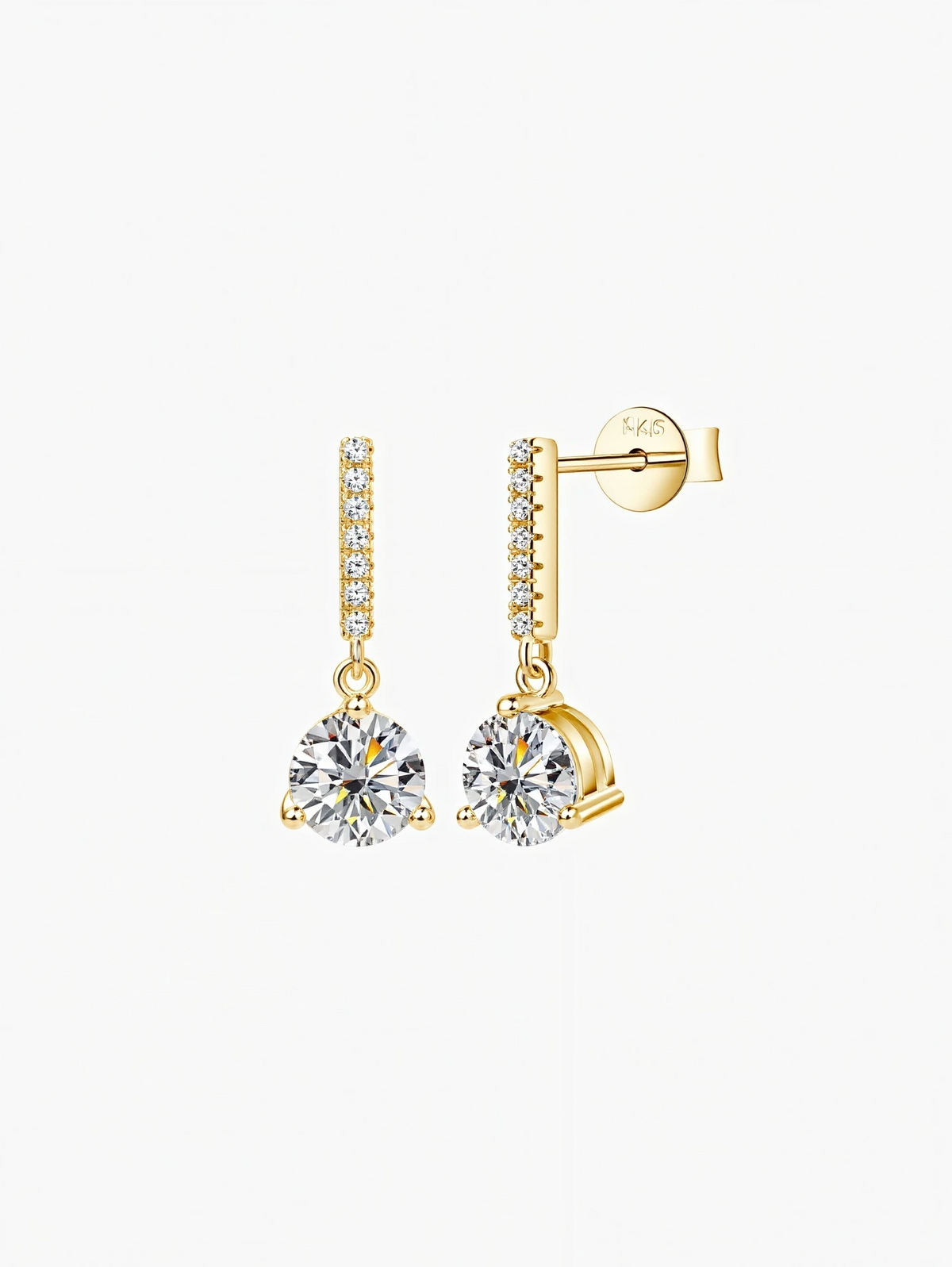 Bella Moissanite Earrings