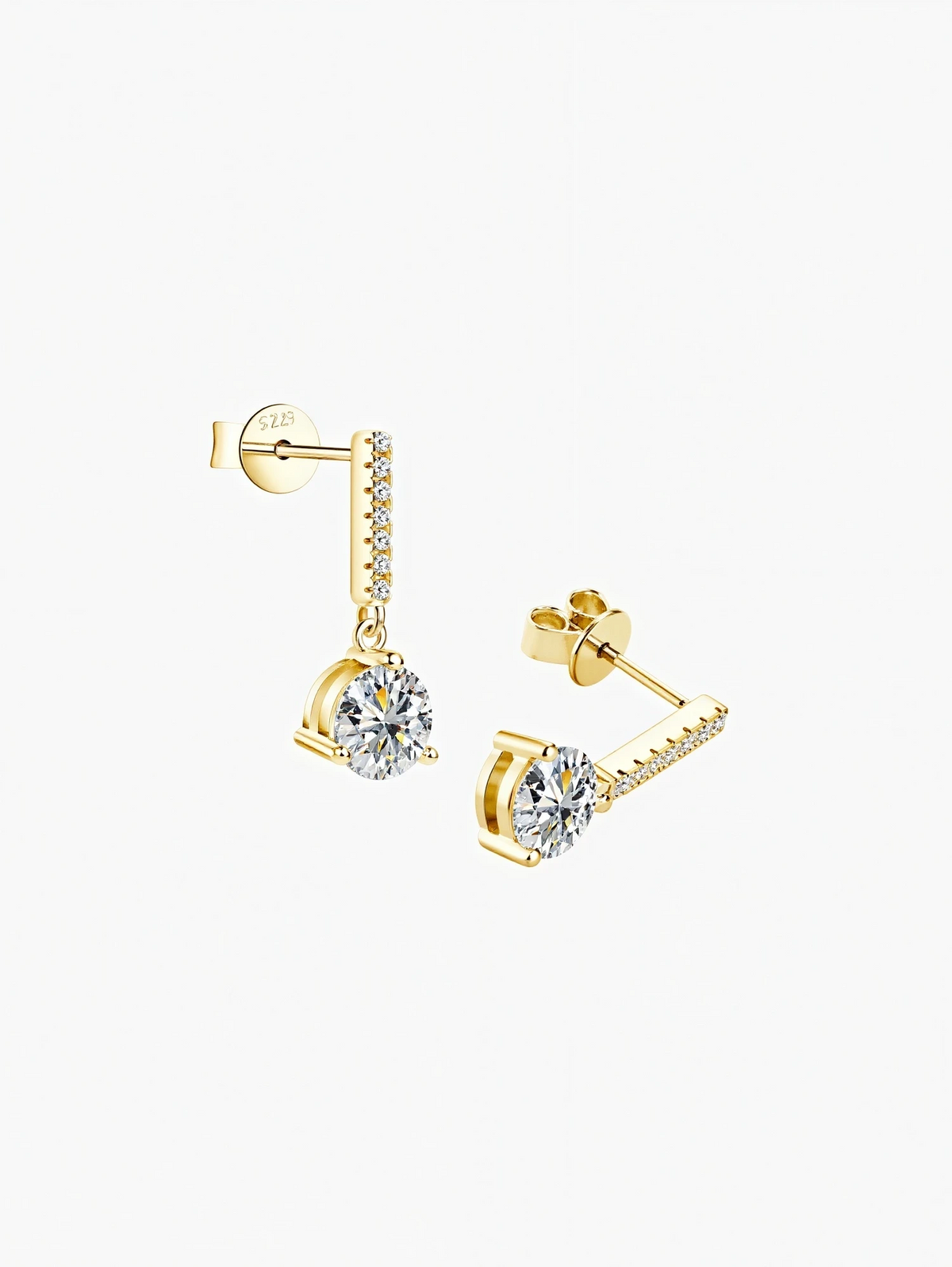 Bella Moissanite Earrings