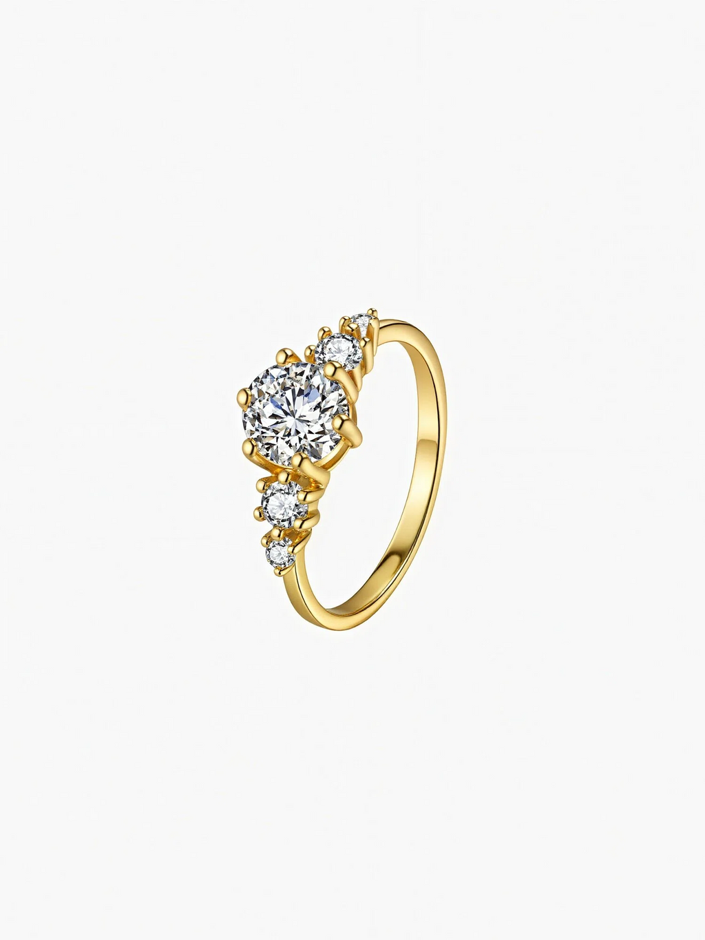 Solis Moissanite Ring