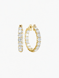 Avielle Moissanite Hoops