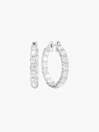 Avielle Moissanite Hoops