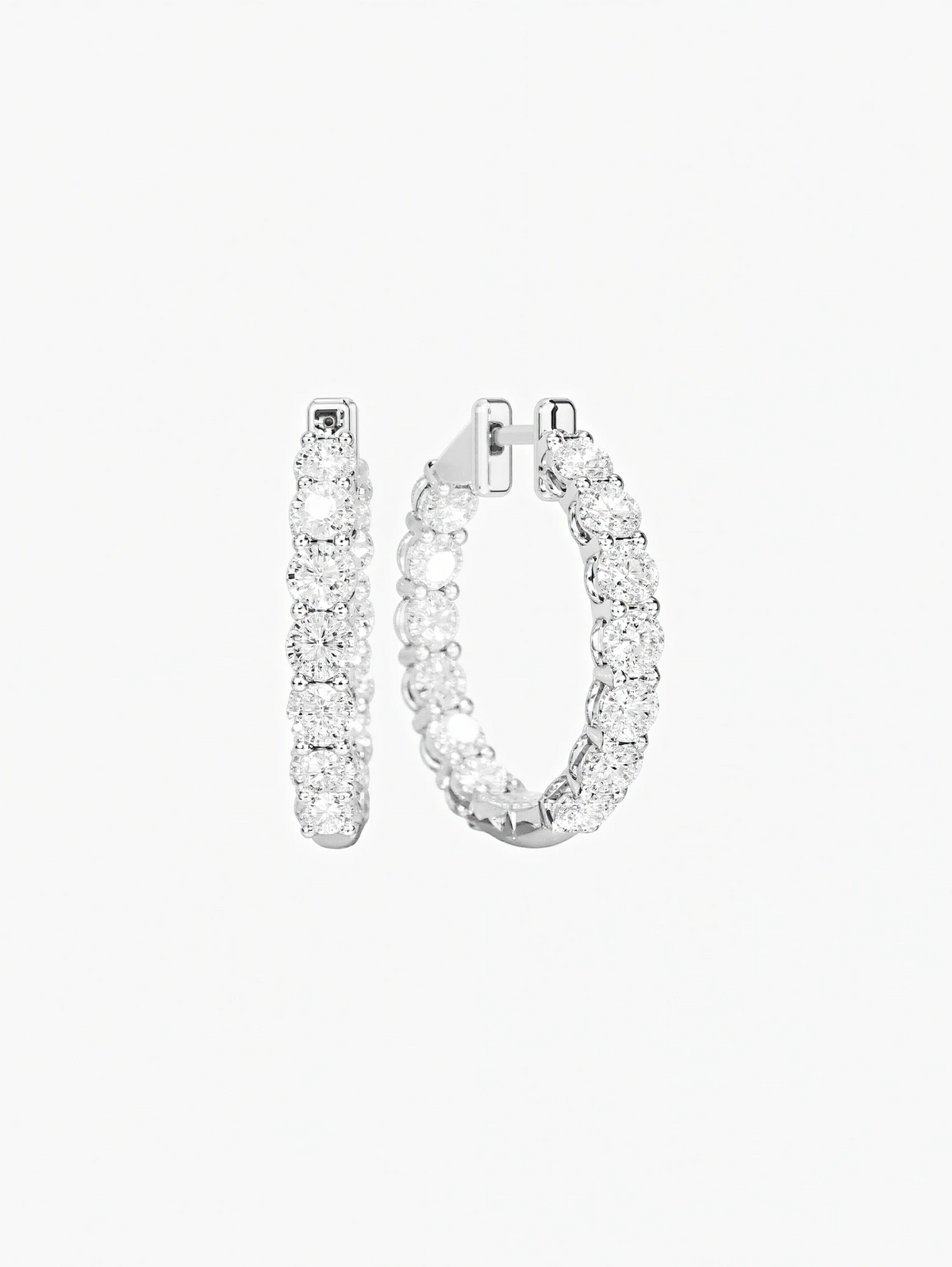 Avielle Moissanite Hoops