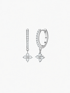 Miss Fortune Moissanite Pavé Earrings