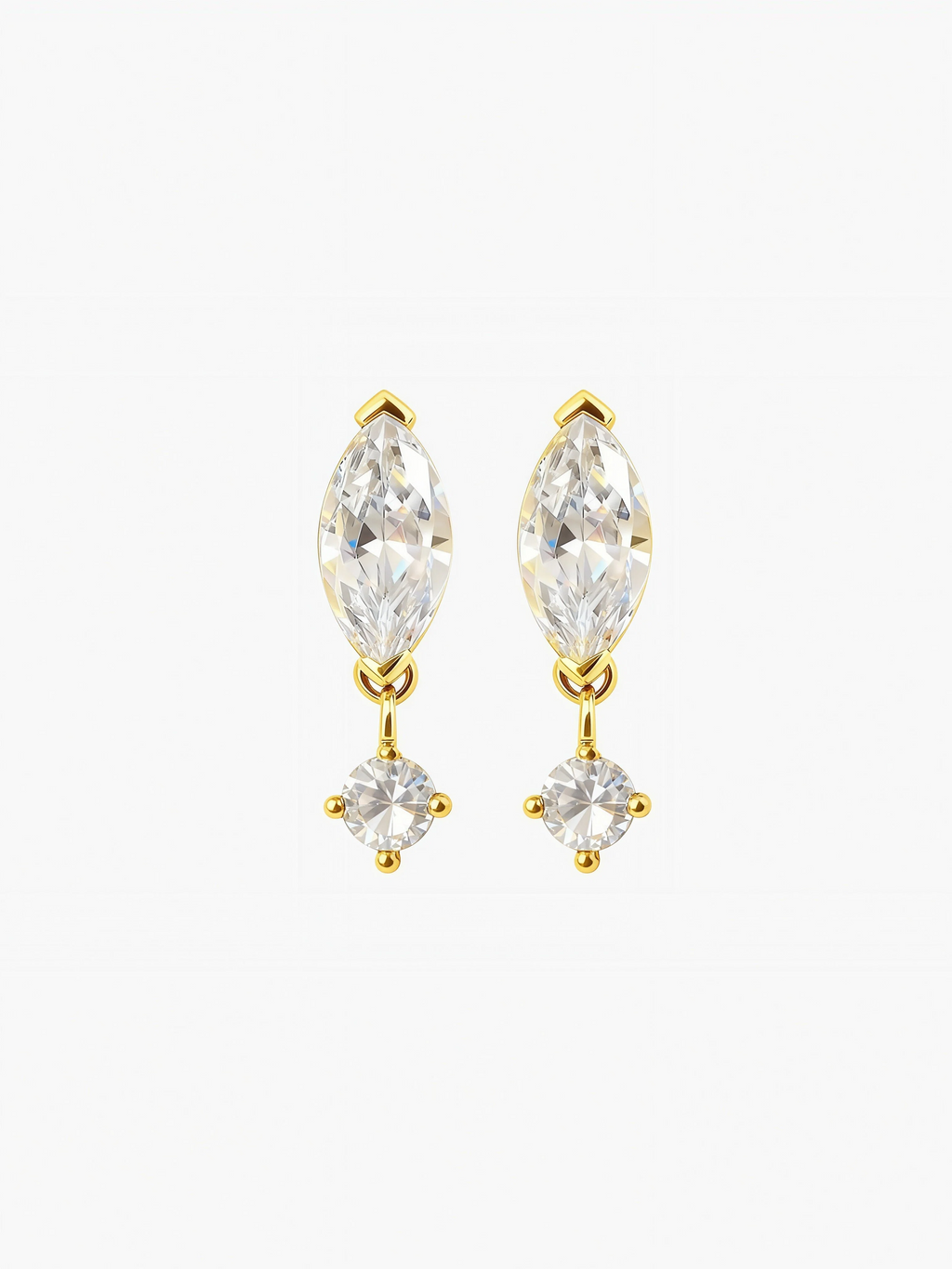 Diana Moissanite Earrings