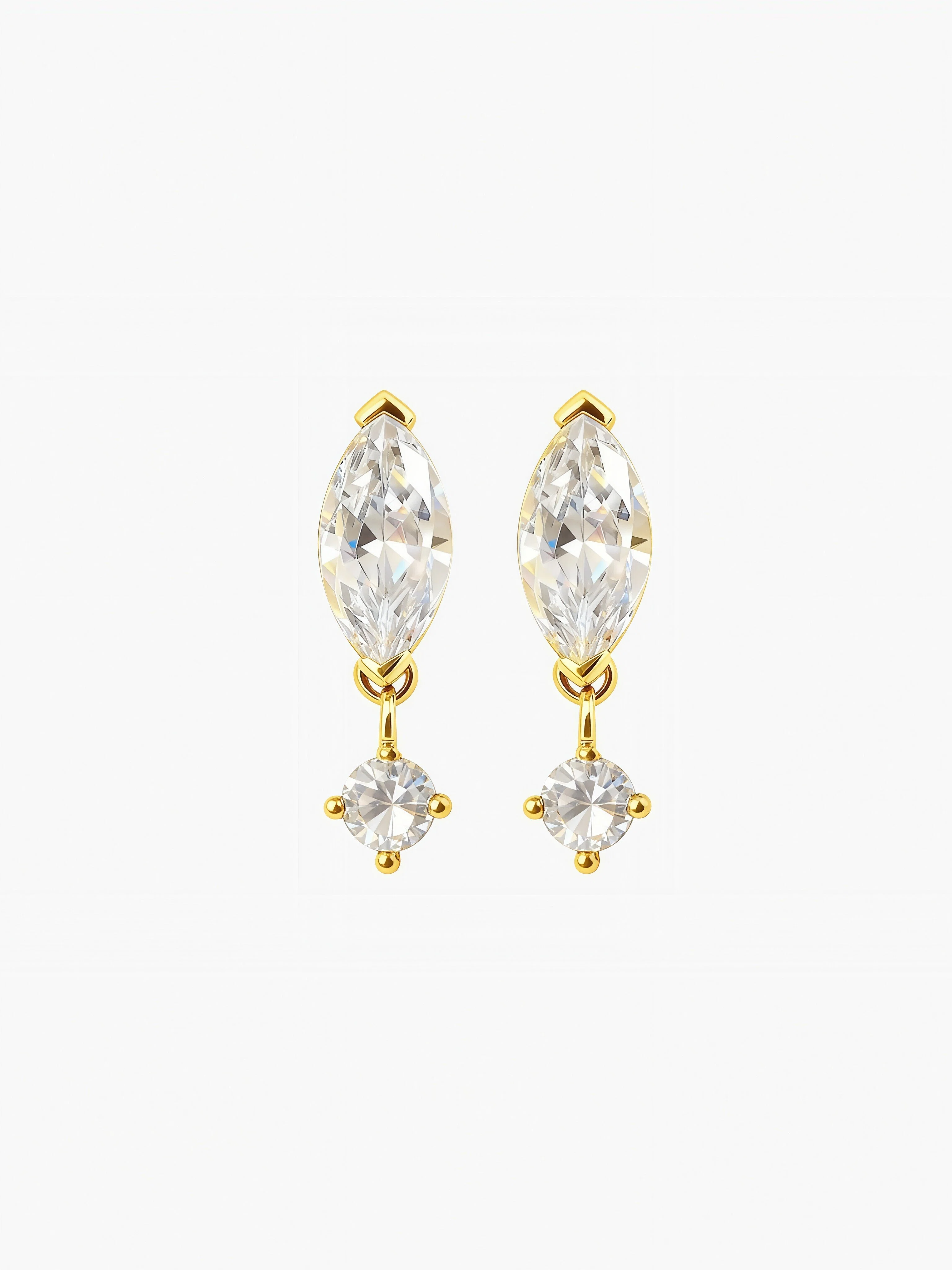 Diana Moissanite Studs