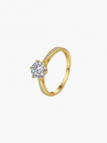 Faye Moissanite Ring