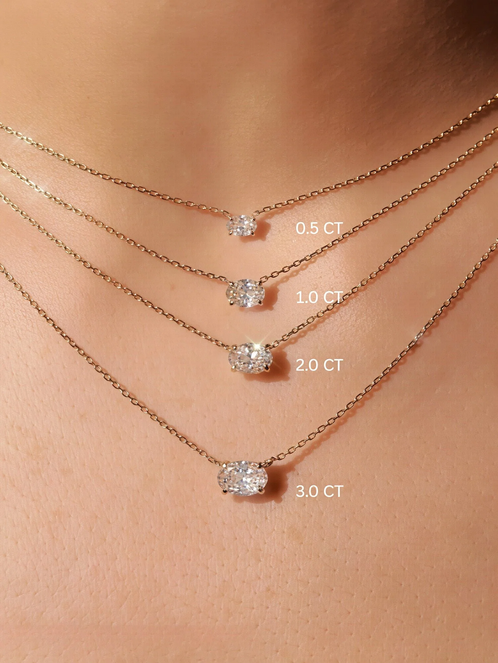 Noire Moissanite Necklace
