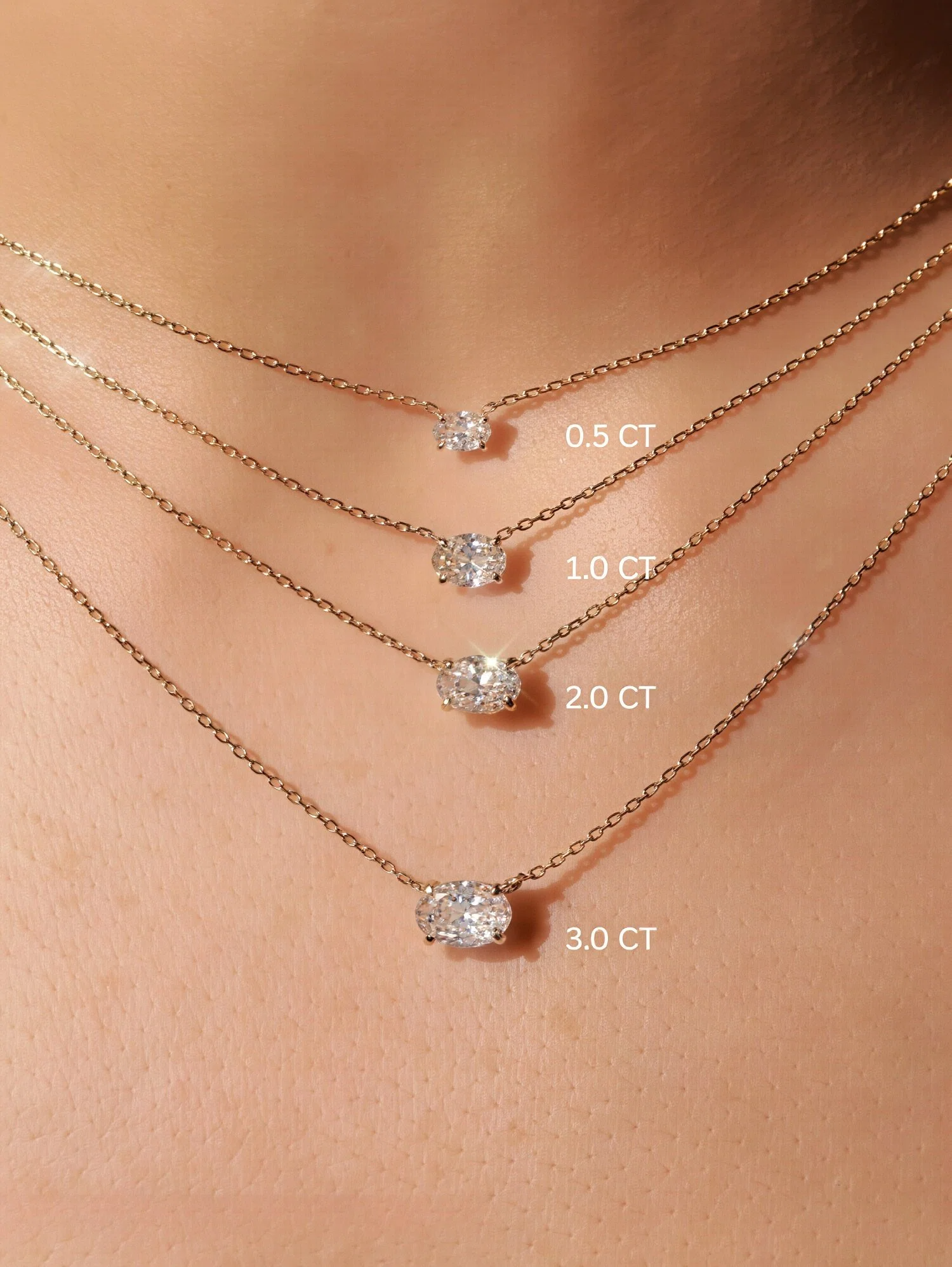 Noire Moissanite Necklace