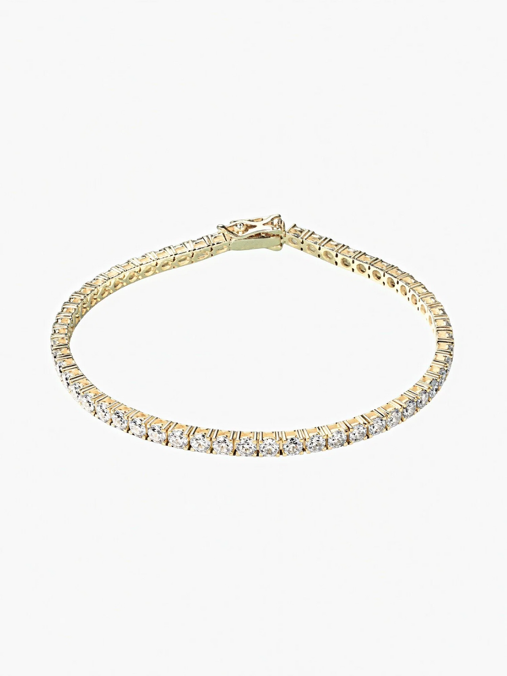 Scarlet Moissanite Tennis Bracelet