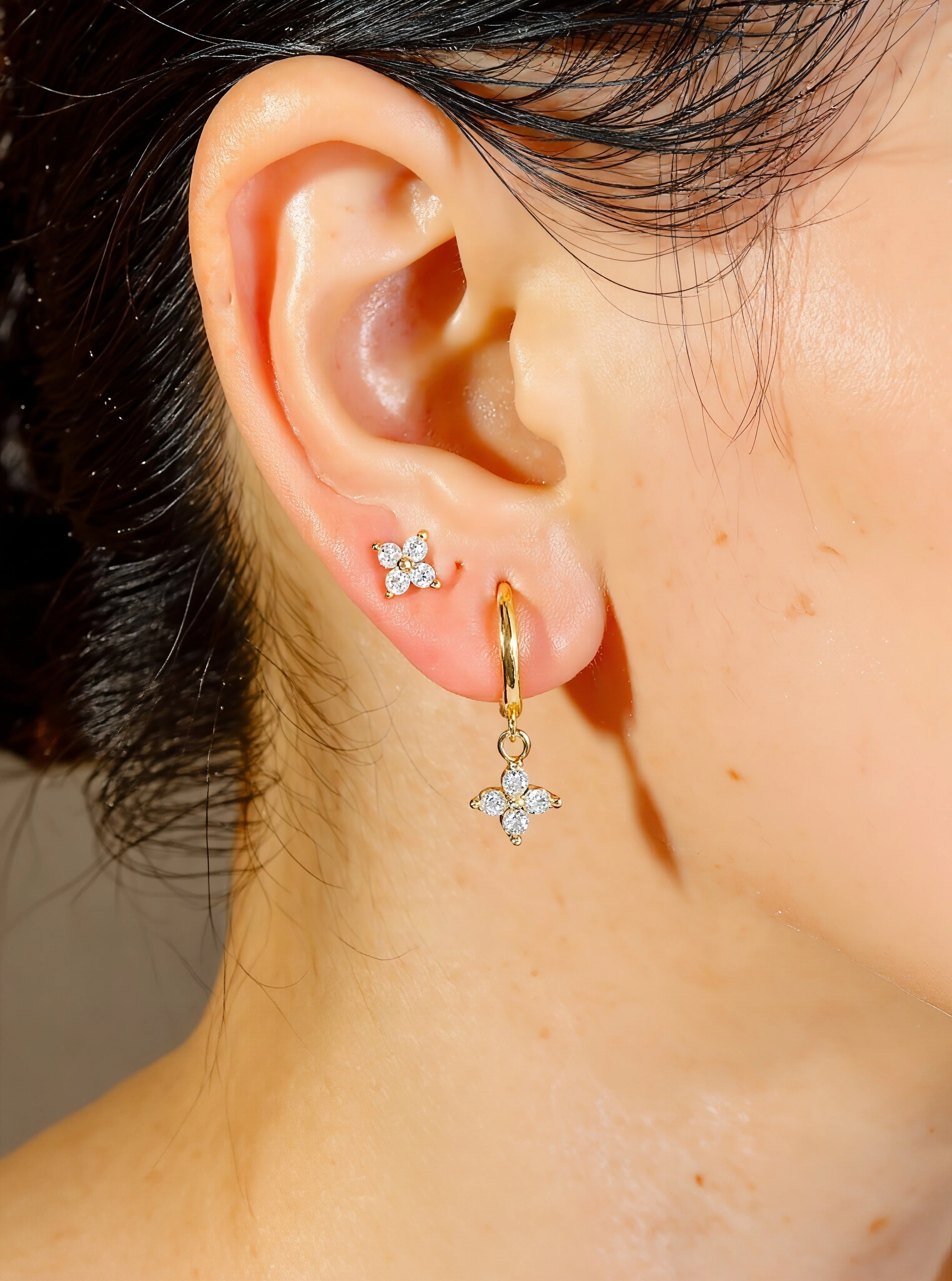 Miss Fortune Moissanite Earrings