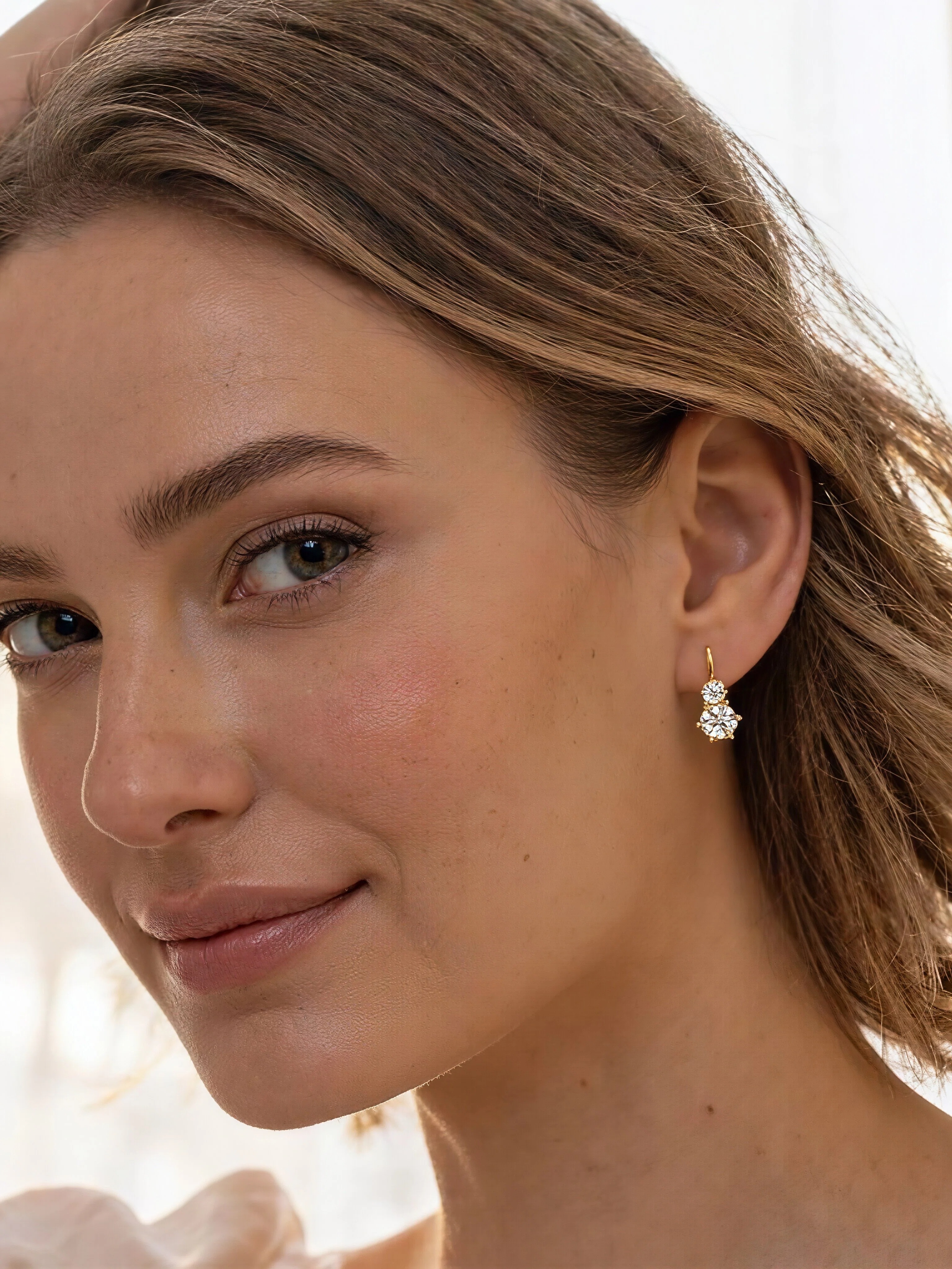 Thea Moissanite Earrings