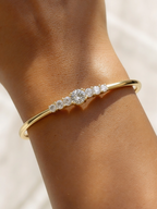 Aurielle Moissanite Bangle