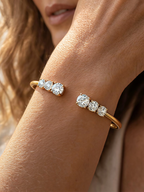 Amara Moissanite Bangle