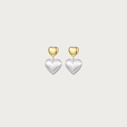 Mixed Hearts Studs