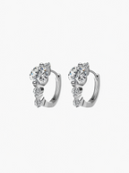Boston Moissanite Hoops