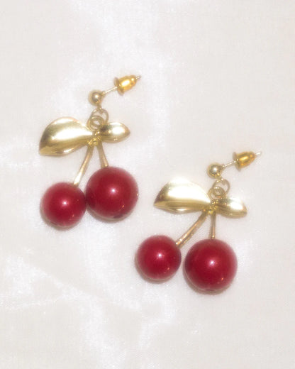 Cherry Obsession Studs