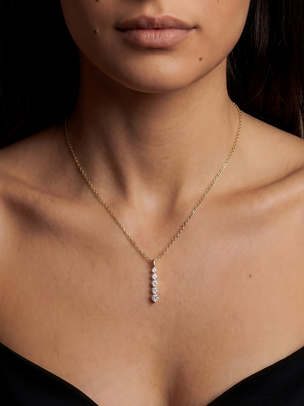 Sevra Moissanite Necklace