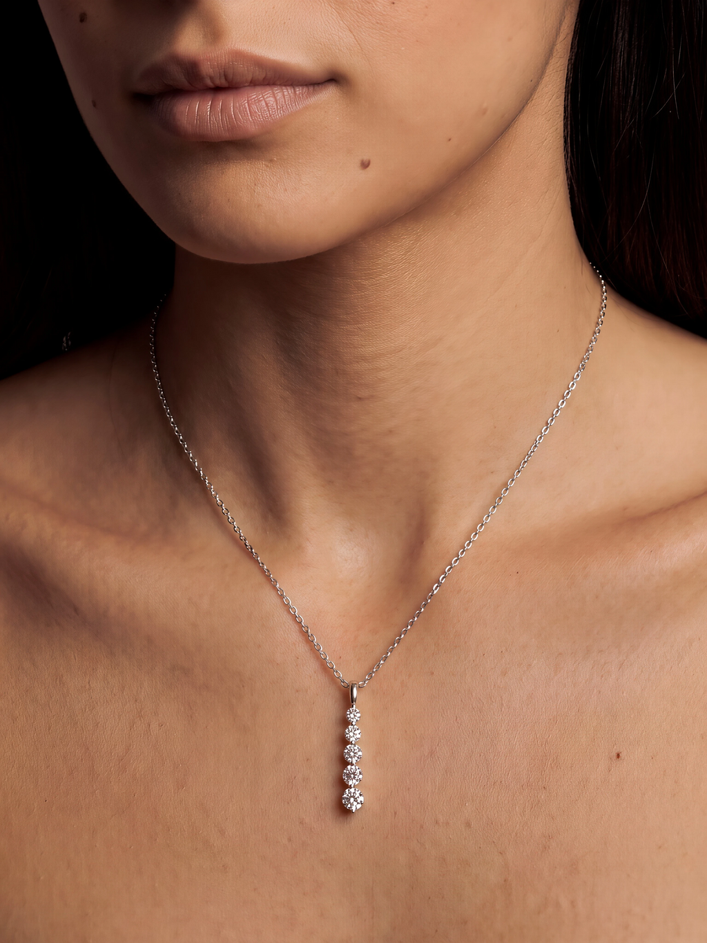 Sevra Moissanite Necklace