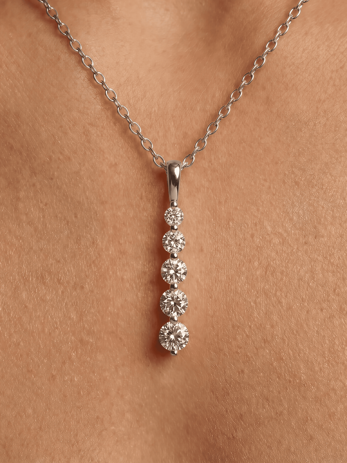 Sevra Moissanite Necklace