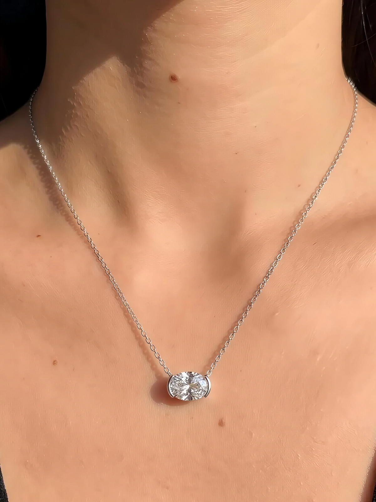 Lisette Moissanite Necklace