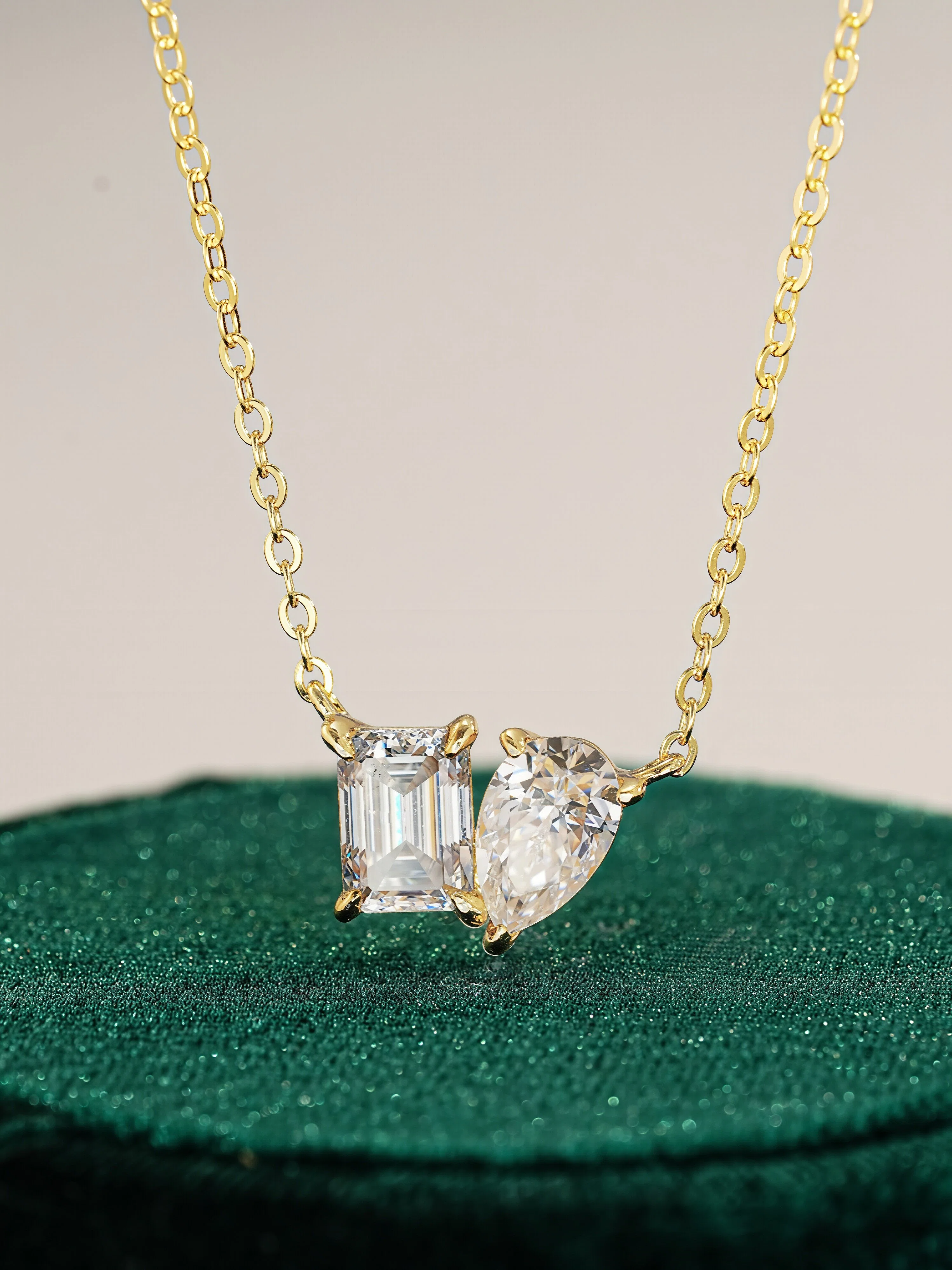 Amelia Moissanite Necklace