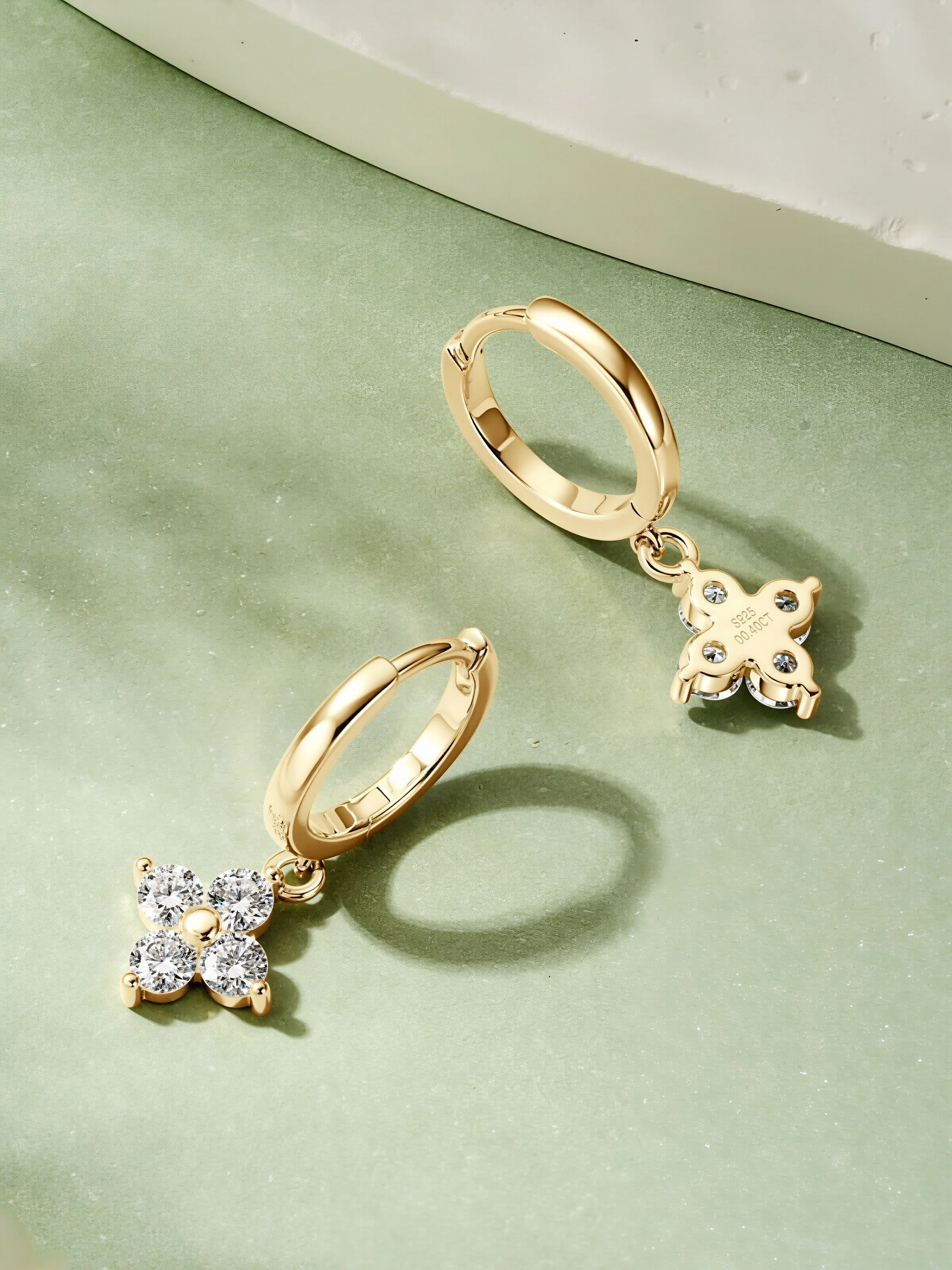 Miss Fortune Moissanite Earrings