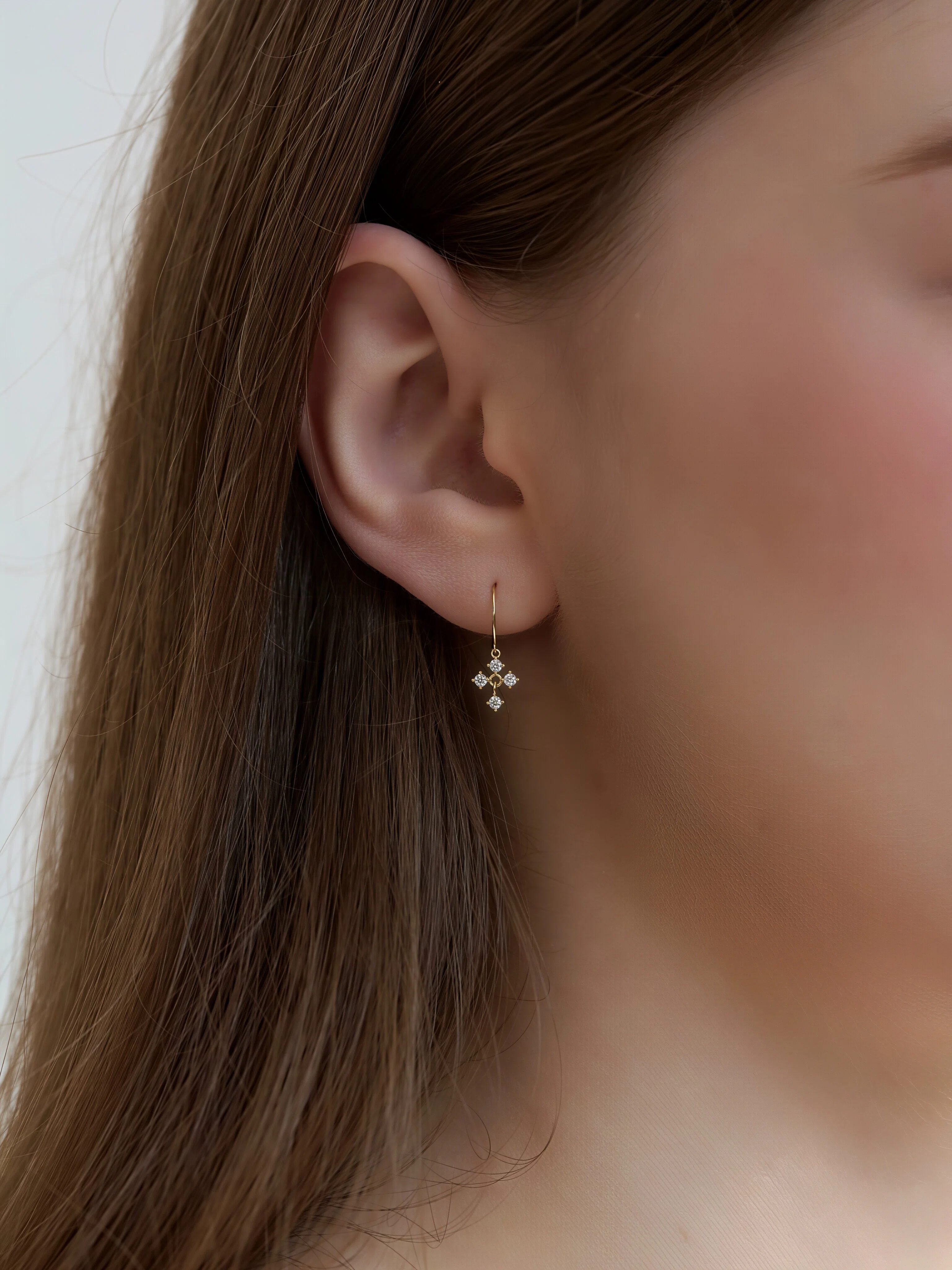 Vianne Moissanite Earrings