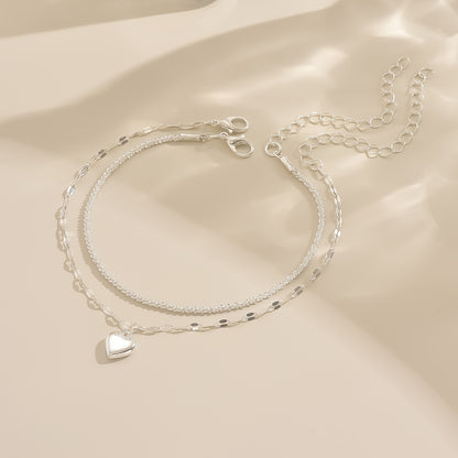 Love Code Anklet Set