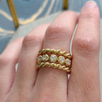 Seraphine Moissanite Ring