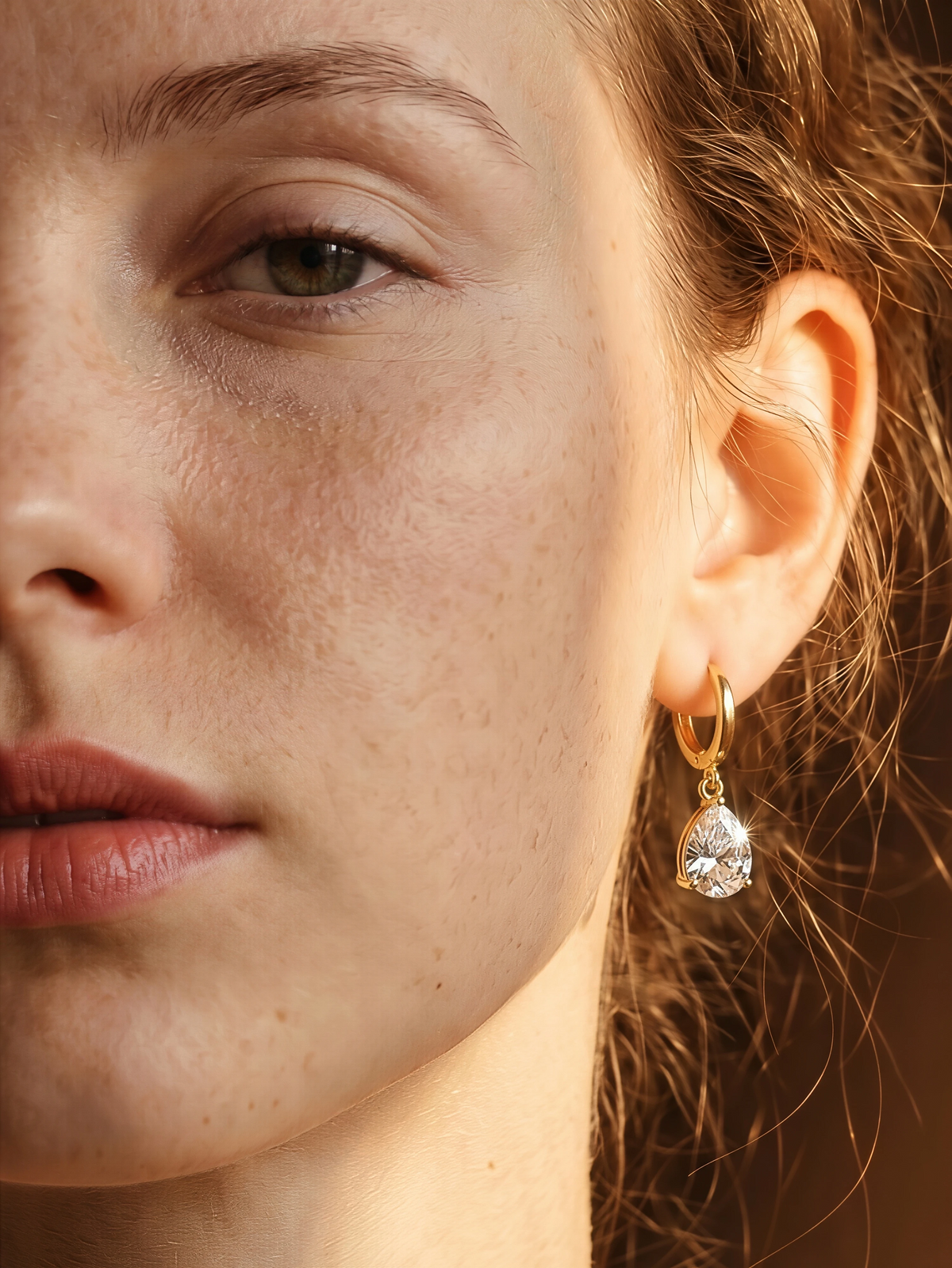 Elys Moissanite Earrings