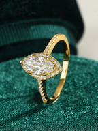 Diana Moissanite Ring
