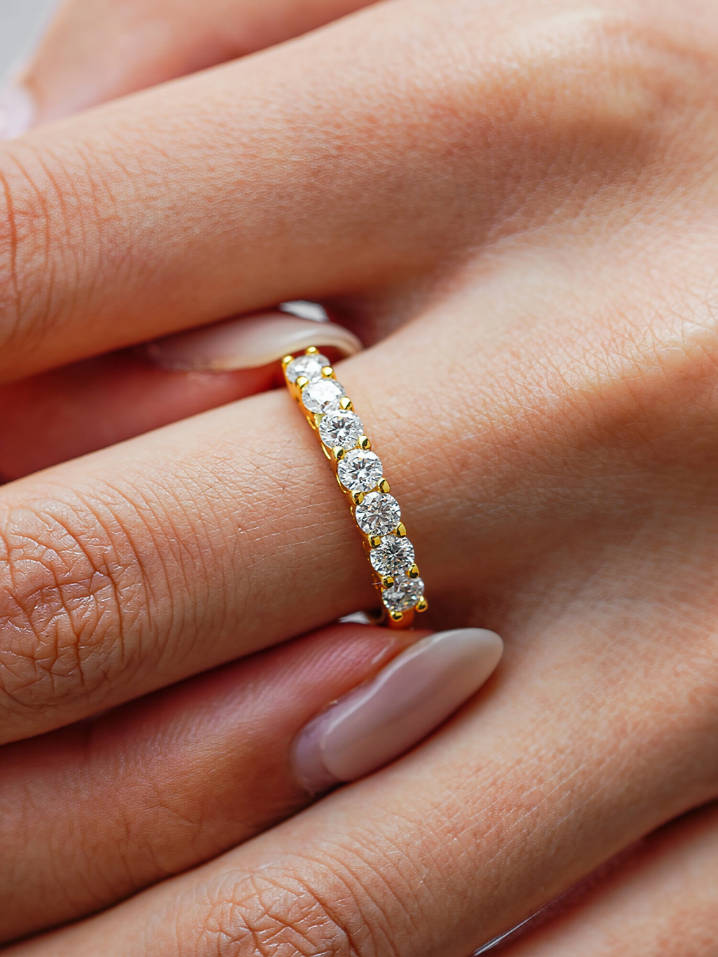 Noelle Moissanite Ring