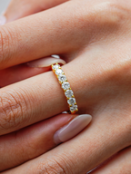 Noelle Moissanite Ring